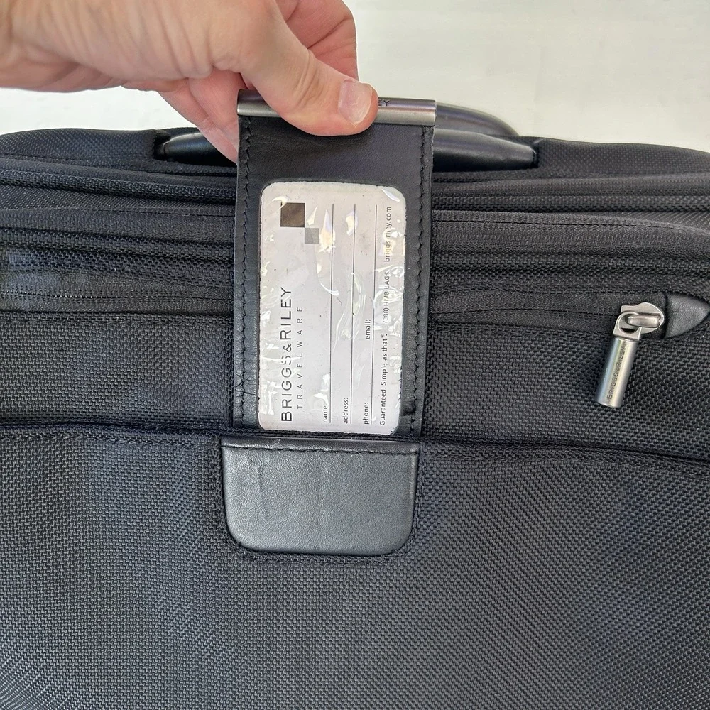 Briggs & Riley Compact Rolling Bag Kr305-4 Carry On Luggage Briefcase 14